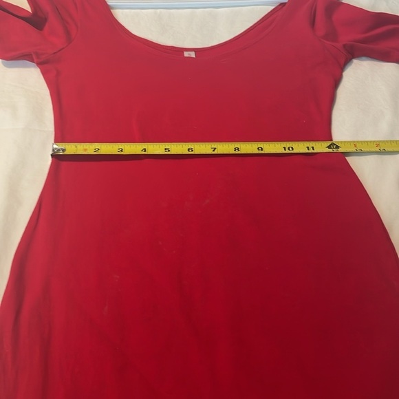 Xhilaration Ladies Red Stretchy Dress - Picture 4 of 6